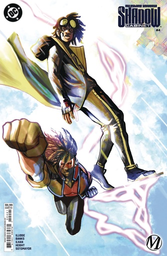 [DEC243110] Milestone Universe: The Shadow Cabinet #4 of 4 (Cover B Nikolas Draper-Ivey Card Stock Variant)