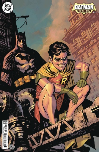 Batman and Robin: Year One #5 of 12 (Cover B Yanick Paquette Card Stock Variant)