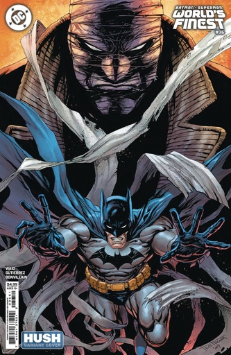 [DEC243094] Batman/Superman: Worlds Finest #36 (Cover D Tyler Kirkham Hush Card Stock Variant)