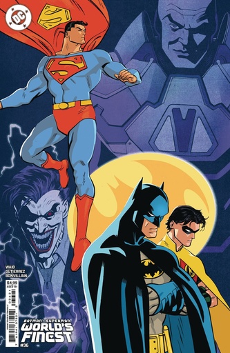[DEC243092] Batman/Superman: Worlds Finest #36 (Cover B Tom Reilly Card Stock Variant)