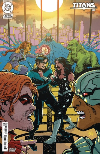 [DEC243070] Titans #20 (Cover B Cully Hamner Card Stock Variant)