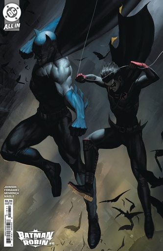 [DEC243067] Batman and Robin #18 (Cover C Aaron Bartling Card Stock Variant)