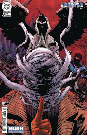 [DEC243063] Nightwing #123 (Cover D Giuseppe Camuncoli Hush Card Stock Variant)