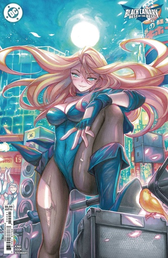 [DEC243040] Black Canary: Best of the Best #4 of 6 (Cover B Rachta Lin Card Stock Variant)