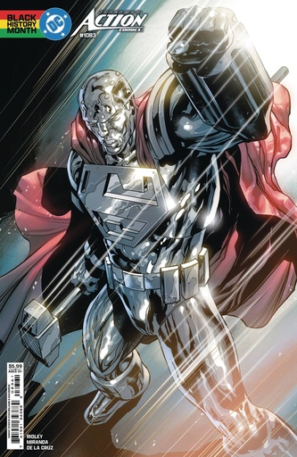 [DEC243031] Action Comics #1083 (Cover D Ryan Benjamin Black History Month Card Stock Variant)