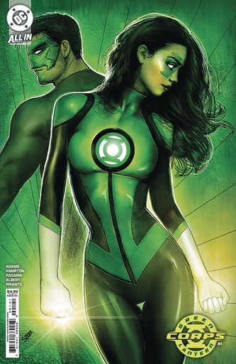 [DEC243005] Green Lantern Corps #1 (Cover D Nathan Szerdy Card Stock Variant)