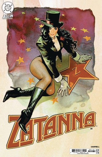 [DEC242985] Zatanna #1 of 6 (Cover C Sozomaika Card Stock Variant)