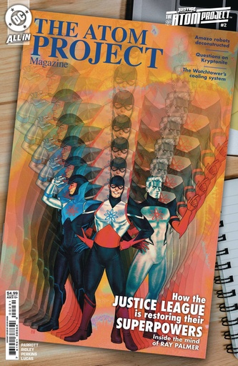 [DEC242981] Justice League: The Atom Project #2 of 6 (Cover C Kevin Wada Card Stock Variant)