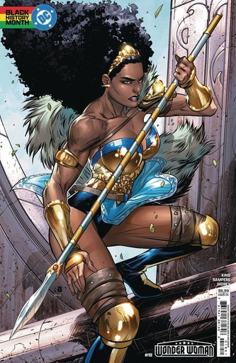 [DEC242972] Wonder Woman #18 (Cover D Ryan Benjamin Black History Month Card Stock Variant)
