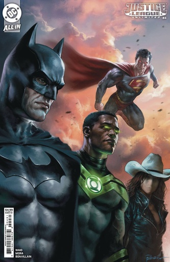 [DEC242948] Justice League Unlimited #4 (Cover C Lucio Parrillo Card Stock Variant)