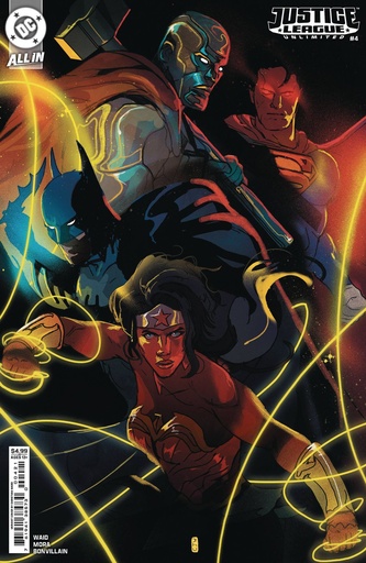[DEC242947] Justice League Unlimited #4 (Cover B Christian Ward Card Stock Variant)