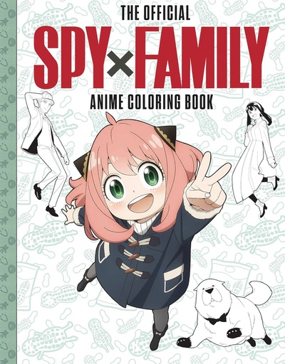 [DEC242117] Spy x Family: The Official Anime Coloring Book