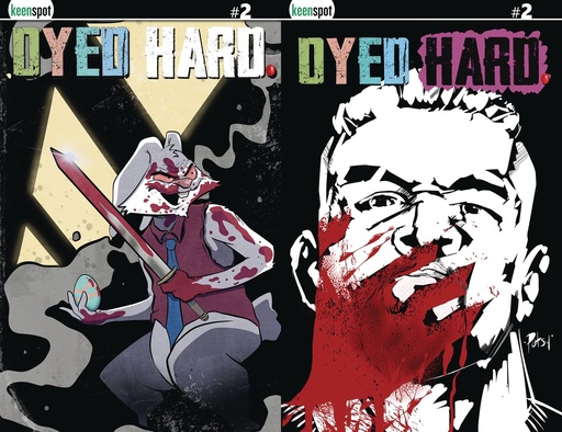 [DEC241646] Dyed Hard #2 of 3 (Cover F Holofoil Flip Variant)