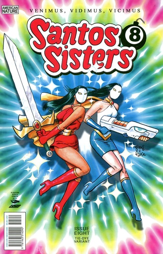 [DEC241579] Santos Sisters #8 (Cover B Greg & Fake Tie-Dye Variant)
