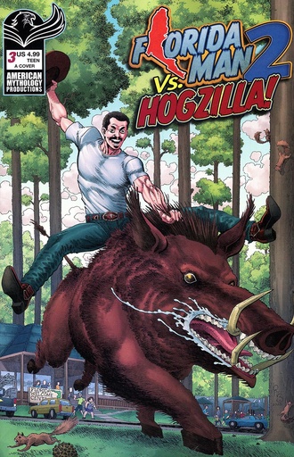 [DEC241252] Florida Man vs. Hogzilla #3 (Cover A Pat Broderick)