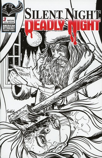 [DEC241227] Silent Night, Deadly Night #3 (Cover D B&W Virgin Variant)