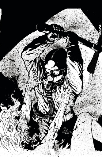 [DEC241199] Valentine Bluffs Massacre #1 (Cover E Roy Alan Martinez B&W Limited Virgin Variant)