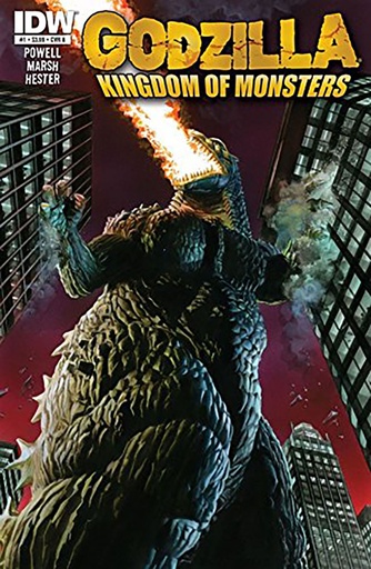 [DEC241057] Godzilla: Kingdom of Monsters #1 (70th Anniversary Foil Classics)