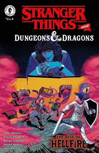 [DEC241026] Stranger Things and Dungeons & Dragons: The Rise of Hellfire #2 (Cover C Lauren Knight)
