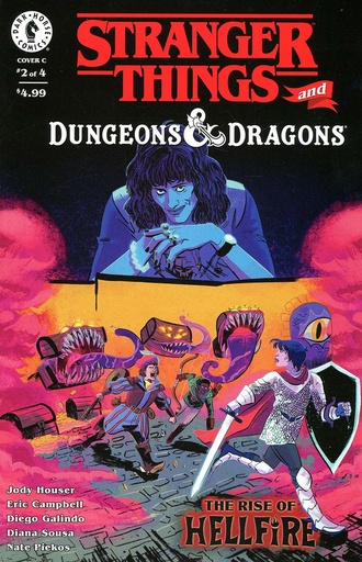 [DEC241026] Stranger Things and Dungeons & Dragons: The Rise of Hellfire #2 (Cover C Lauren Knight)