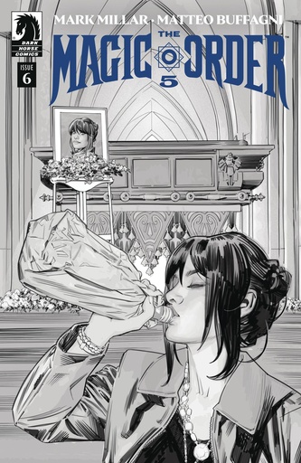 [DEC241016] The Magic Order 5 #6 (Cover B Matteo Buffagni B&W Variant)