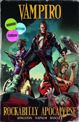 [DEC240936] Vampiro: Rockabilly Apocalypse #5 of 5 (Cover B El Terrorifico Dr Napalm Homage Variant)