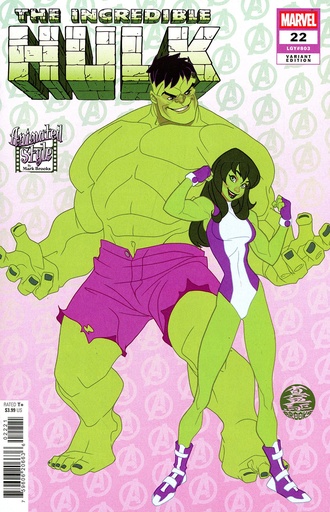 [DEC240825] Incredible Hulk #22 (Mark Brooks Animated-Style Variant)