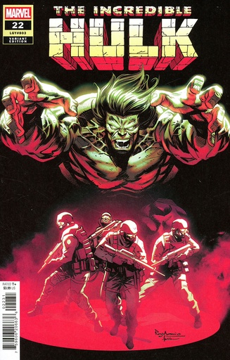 Incredible Hulk #22 (Roge Antonia Variant)