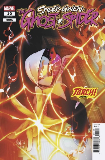 [DEC240791] Spider-Gwen: The Ghost-Spider #10 (Mirka Andolfo Torch Variant)