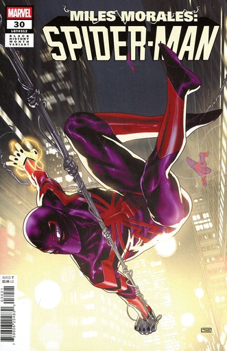 [DEC240788] Miles Morales: Spider-Man #30 (Taurin Clarke Black History Month Variant)