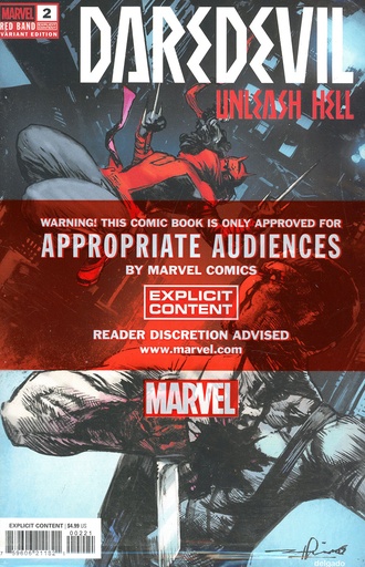 [DEC240767] Daredevil: Unleash Hell - Red Band #2 of 5 (Gerardo Zaffino Variant)