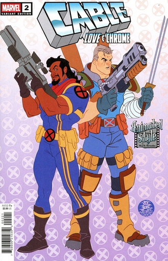 [DEC240724] Cable: Love and Chrome #2 of 5 (Mark Brooks Animated-Style Variant)