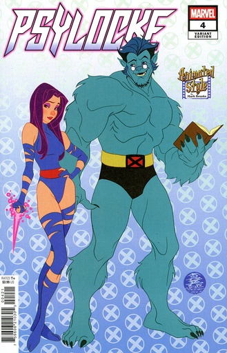 [DEC240710] Psylocke #4 (Mark Brooks Animated-Style Variant)