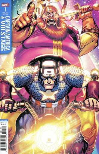[DEC240663] Captain America & Volstagg #1 (Bernard Chang Variant)