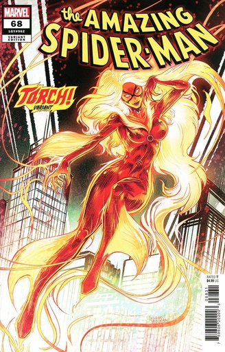 [DEC240651] Amazing Spider-Man #68 (Luciano Vecchio Torch Variant)