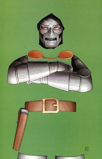 [DEC240596] One World Under Doom #1 of 9 (John Tyler Christopher Negative Space Virgin Variant)