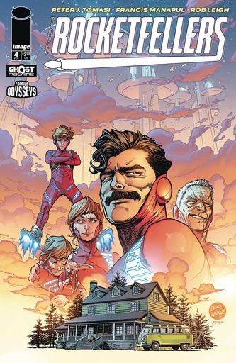 [DEC240544] The Rocketfellers #4 (Cover B Brad Walker & Brad Anderson)