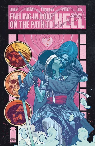 [DEC240483] Falling in Love on the Path to Hell #8 (Cover A Garry Brown)