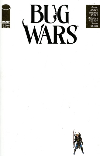 [DEC240430] Bug Wars #1 of 6 (Cover C Blank Sketch Variant)
