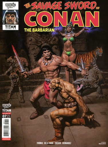 [DEC240382] Savage Sword of Conan #7 (Cover B Sean Joyce)