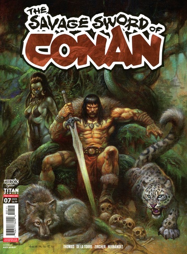 [DEC240381] Savage Sword of Conan #7 (Cover A Alex Horley)