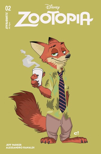 [DEC240210] Zootopia #2 (Cover C Craig Rousseau Color Bleed Variant)