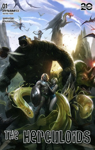 [DEC240142] The Herculoids #1 (Cover F Francesco Mattina Foil Variant)