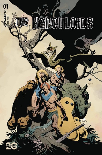 [DEC240141] The Herculoids #1 (Cover E Mike Mignola)