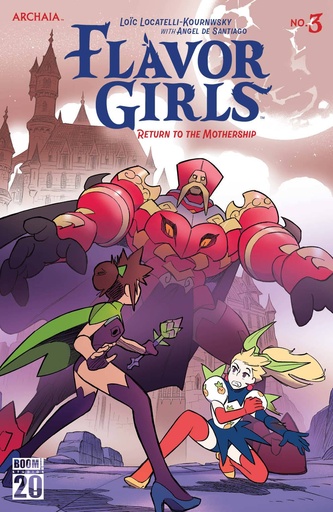 [DEC240125] Flavor Girls: Return to the Mothership #3 of 3 (Cover A Loic Locatelli-Kournwsky)
