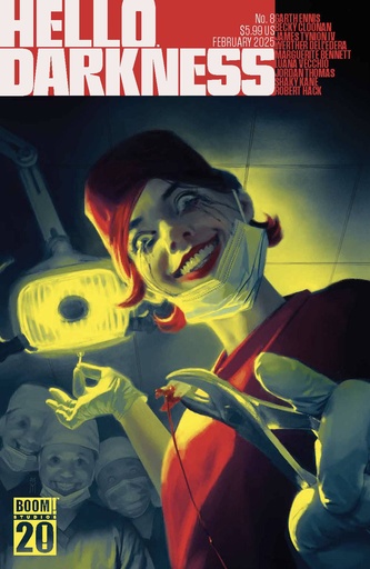 [DEC240074] Hello Darkness #8 (Cover A Miguel Mercado)