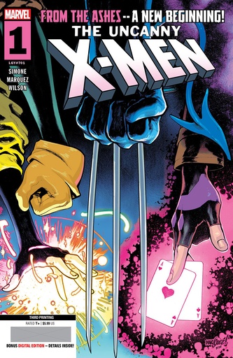 [OCT248180] Uncanny X-Men #1 (3rd Printing David Marquez Variant)