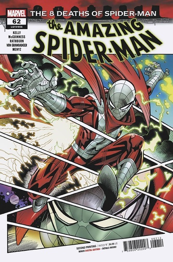 [OCT248093] Amazing Spider-Man #62 (2nd Printing Ed McGuinness Variant)