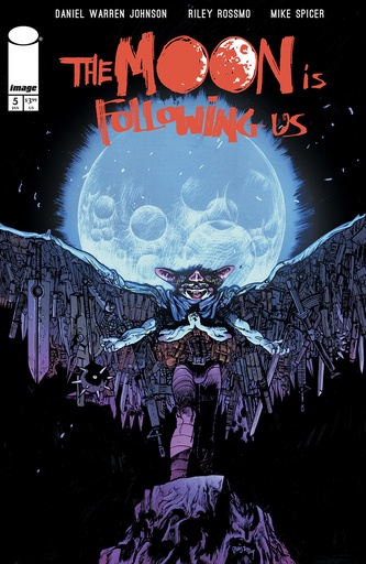 The Moon Is Following Us #5 of 10 (Cover B Daniel Warren Johnson & Mike Spicer)