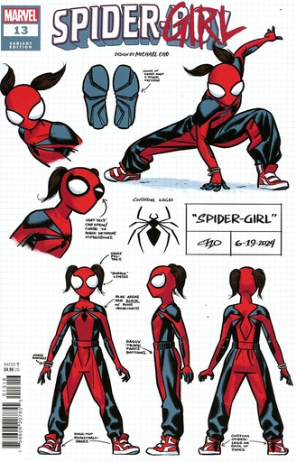 [SEP240862] Spider-Boy #13 (1:10 Michael Cho Design Variant)